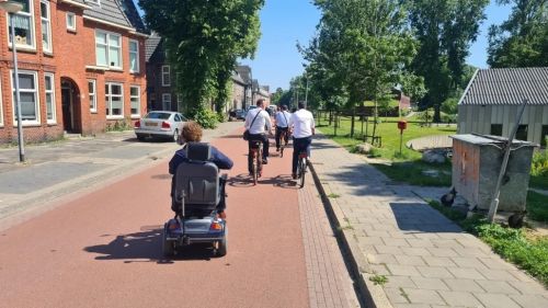 Dick presenting ‘Designigng the Cycling City’ for  Slovakia