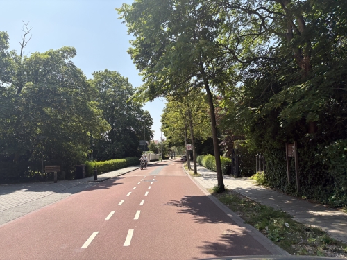 Fietsstraat Herenweg, Warmond