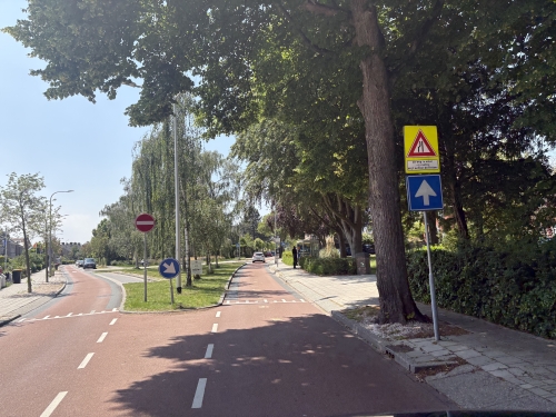 Fietsstraat Herenweg, Warmond